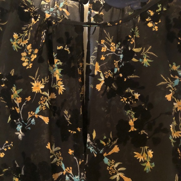 Rachel Roy Floral Black Dress - Picture 6 of 12